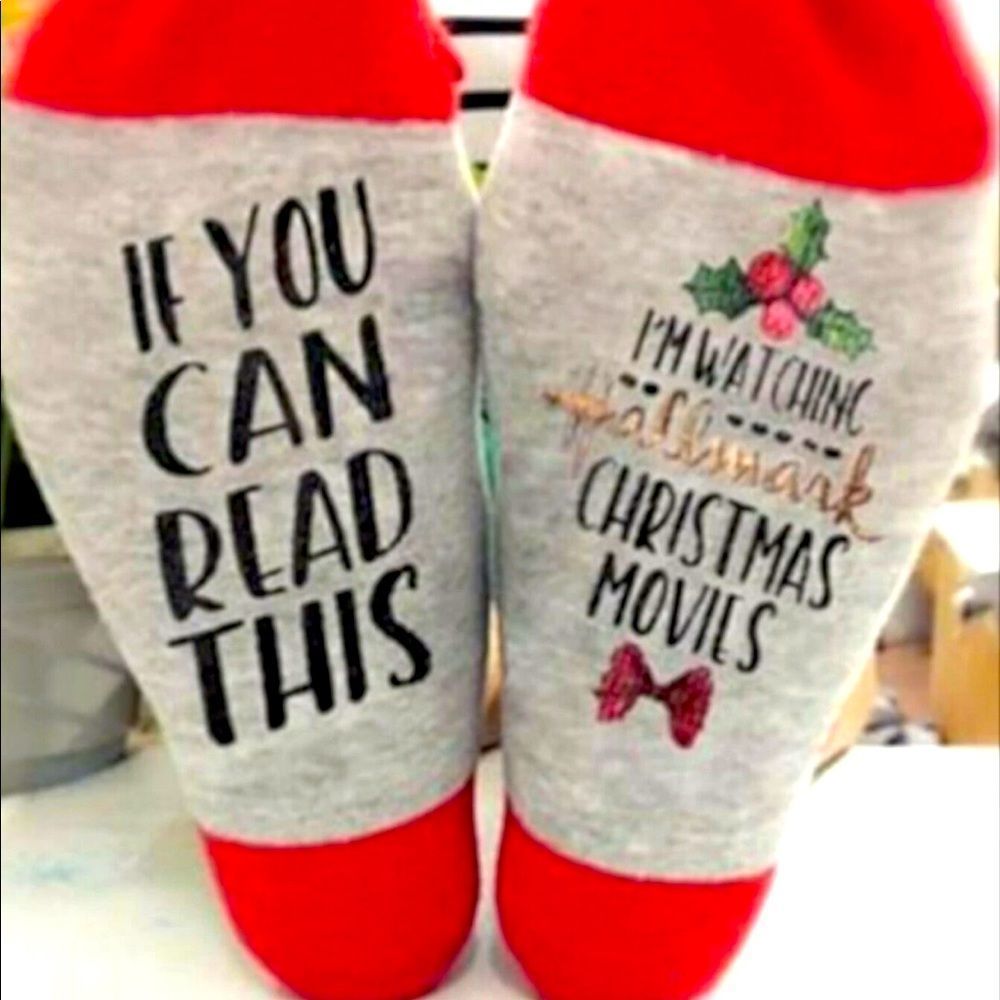 Hallmark Christmas Movie Socks